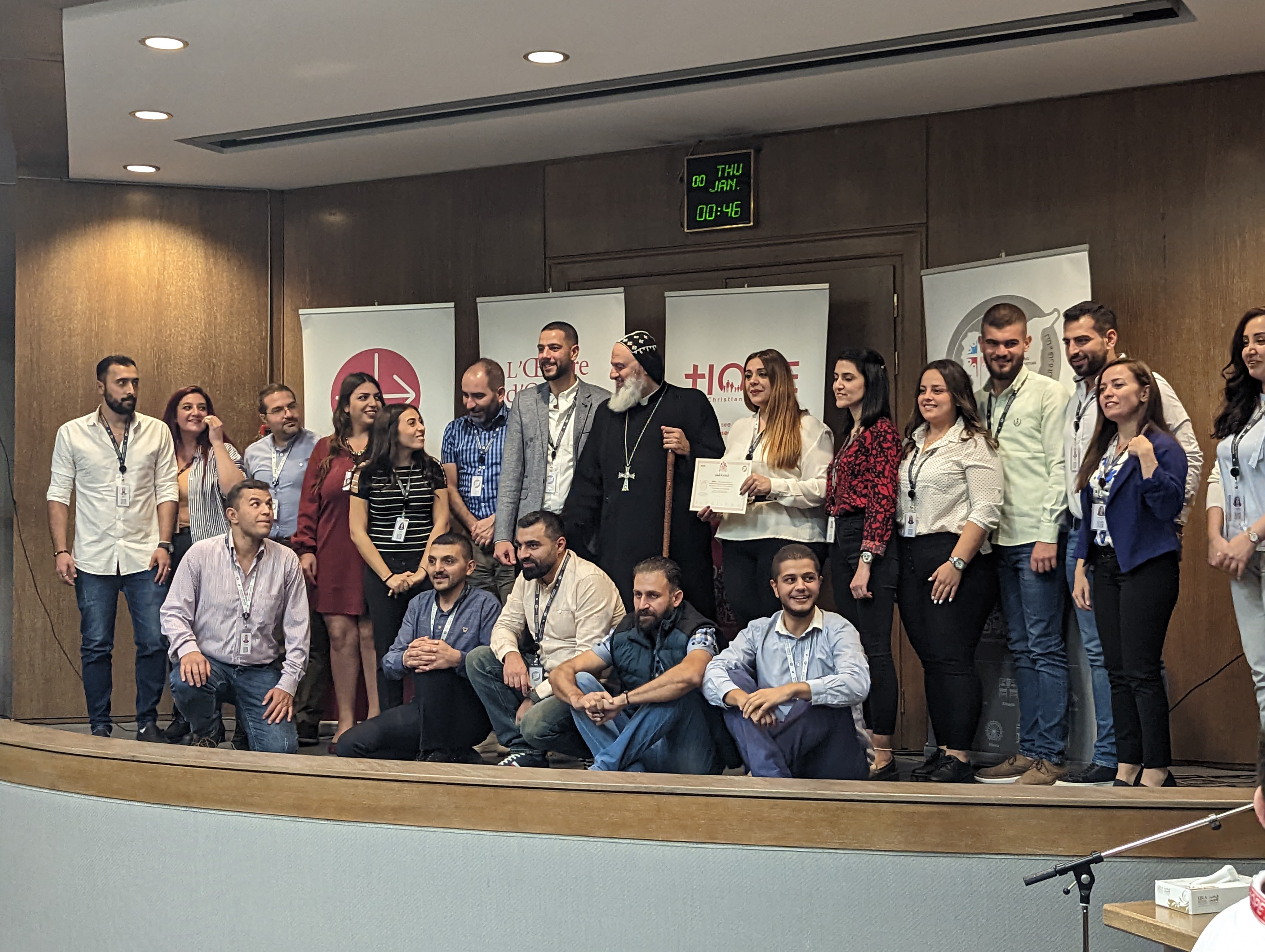 Jóvenes cristianos sirios tienen esperanza del futuro