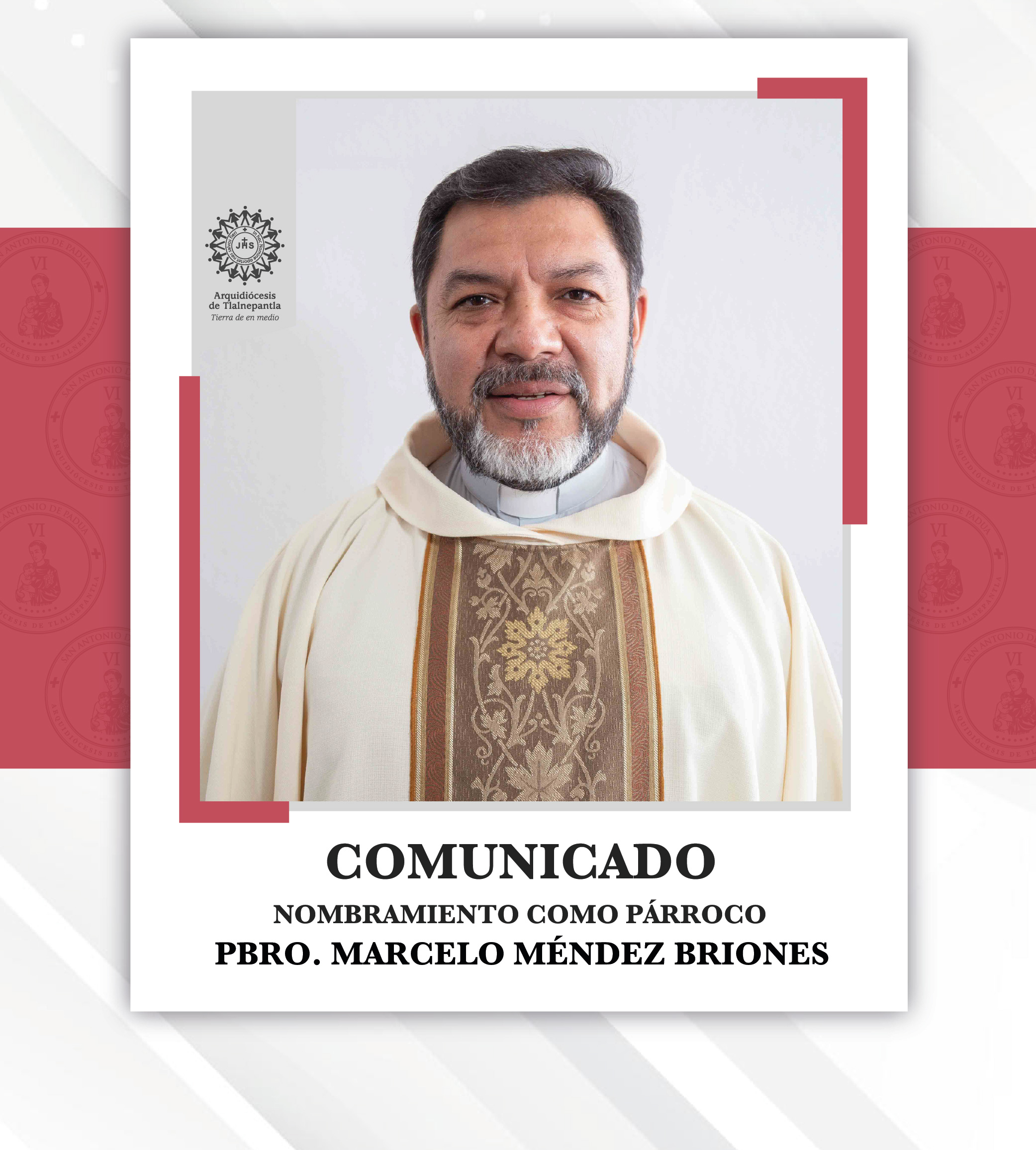 NOMBRAMIENTO COMO PÁRROCO