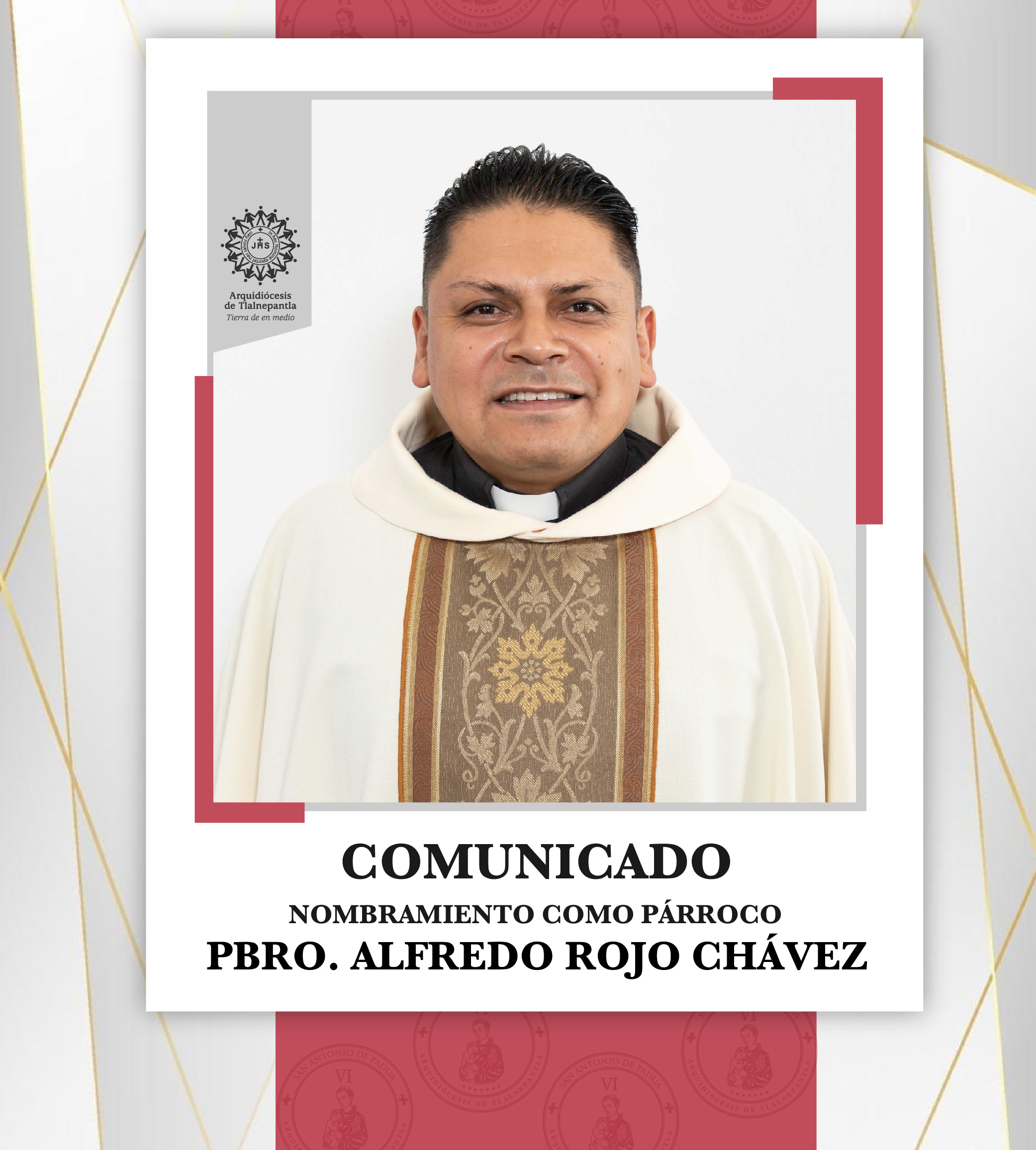 Comunicado Nombramiento como Párroco