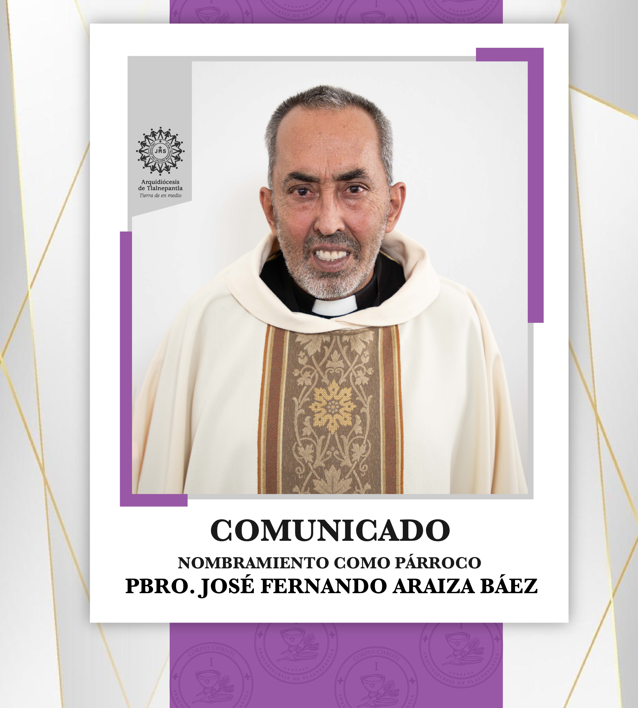 Comunicado Nombramiento como Párroco