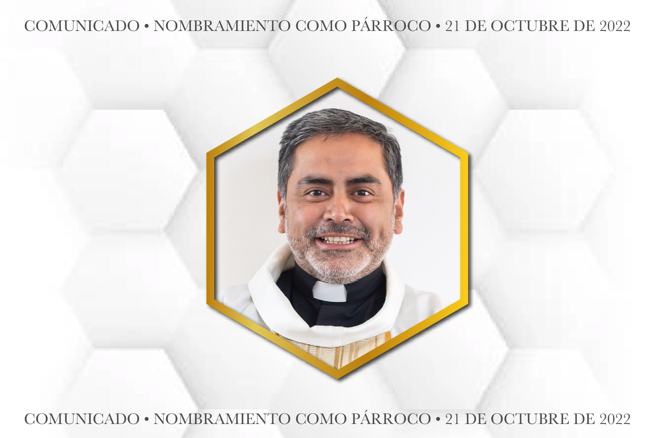 Comunicado  Nombramiento como Párroco