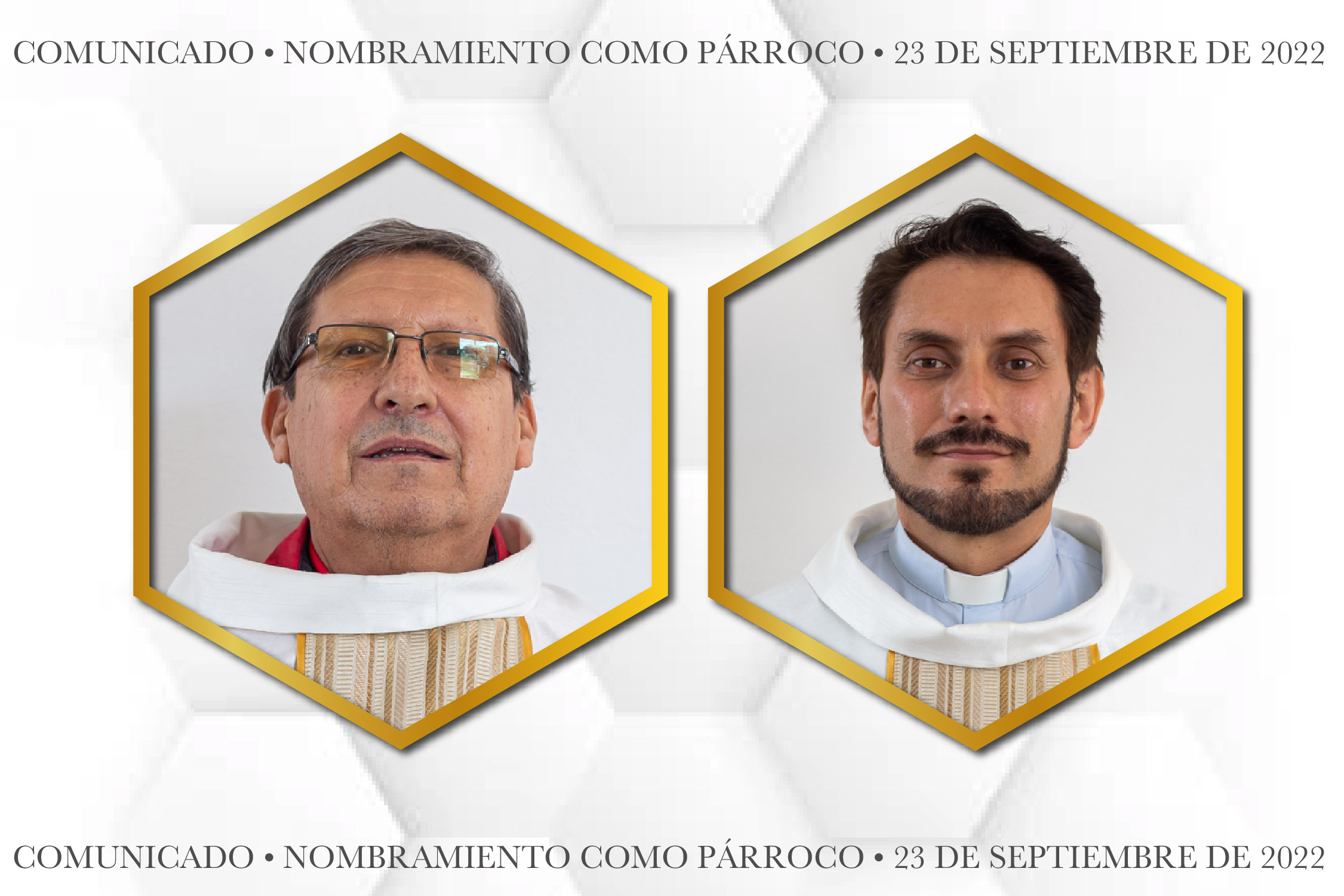 Comunicado  Nombramiento como Párrocos