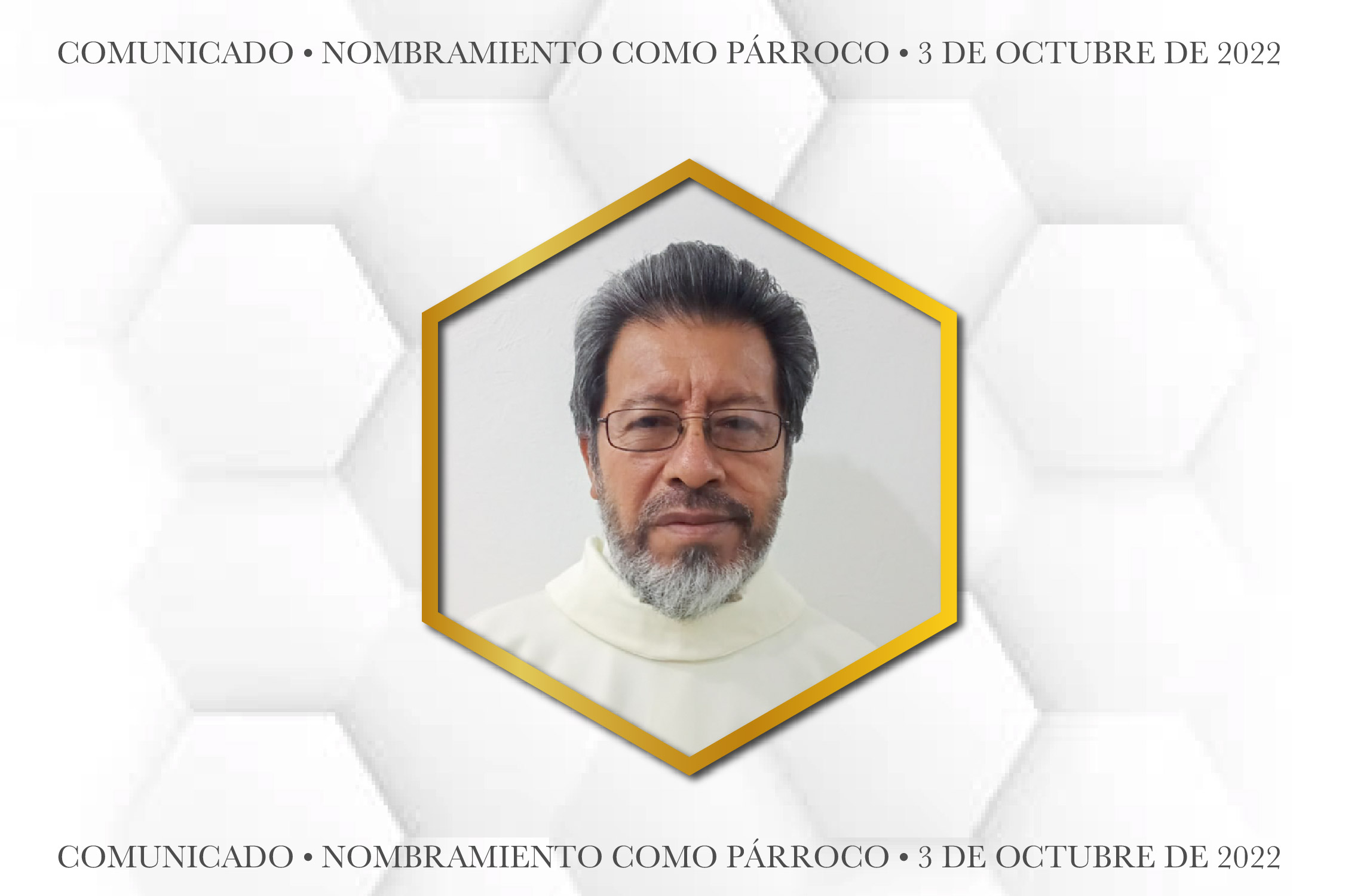 Comunicado  Nombramiento como Párroco