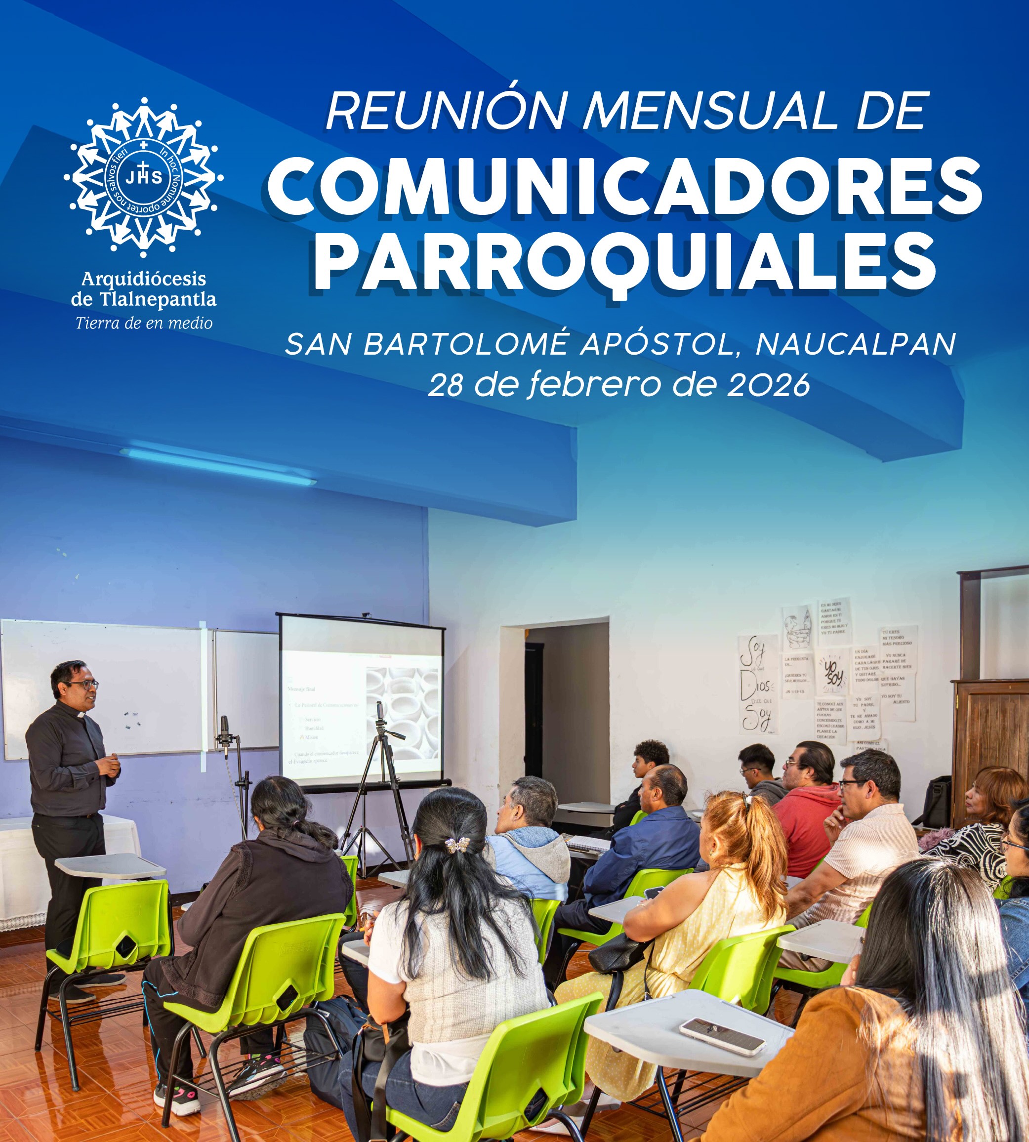 REUNIÓN MENSUAL DE COMUNICADORES PARROQUIALES