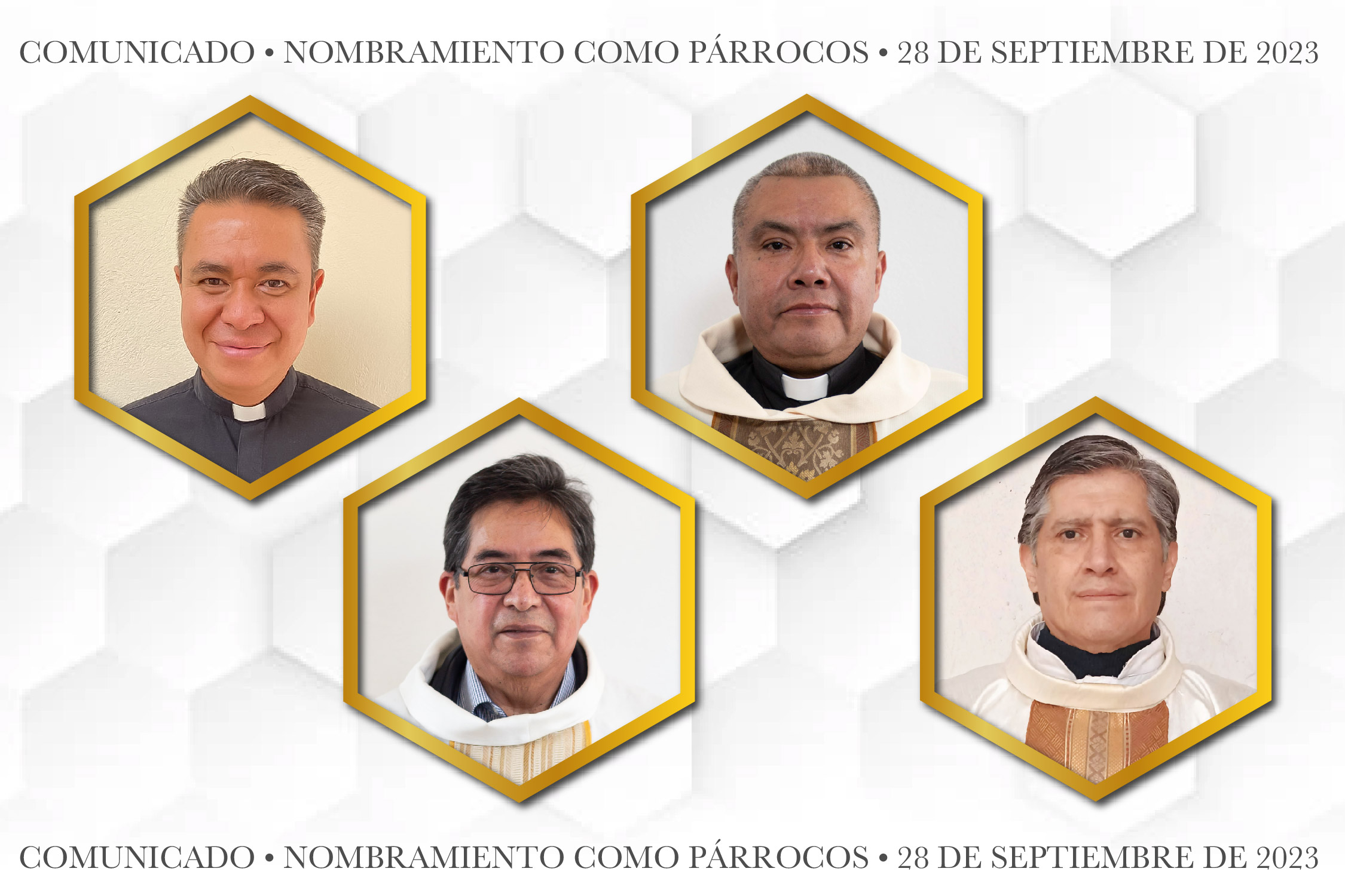 Nombramientos como Párrocos