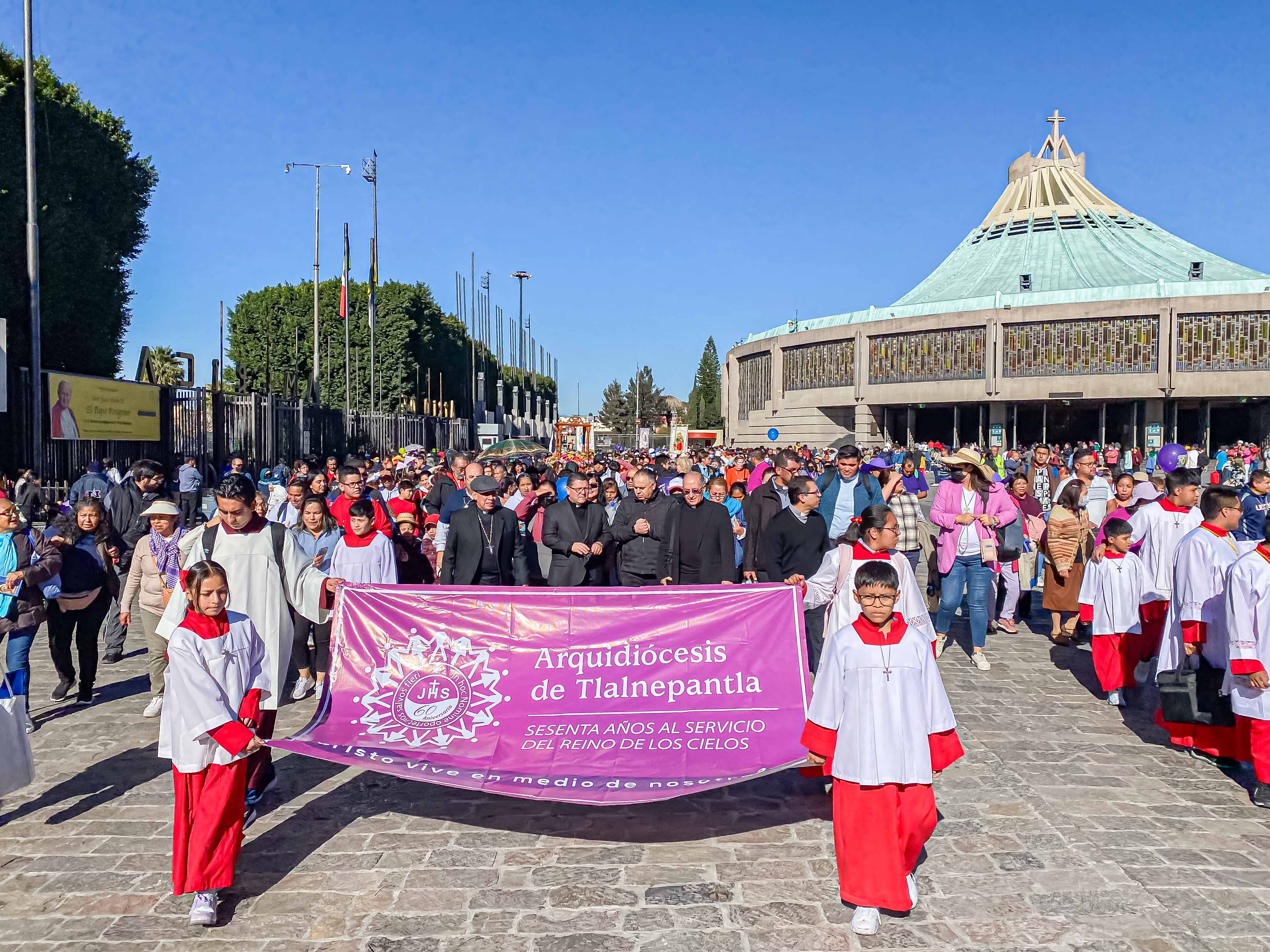 Peregrinación diocesana a la Basílica de Guadalupe