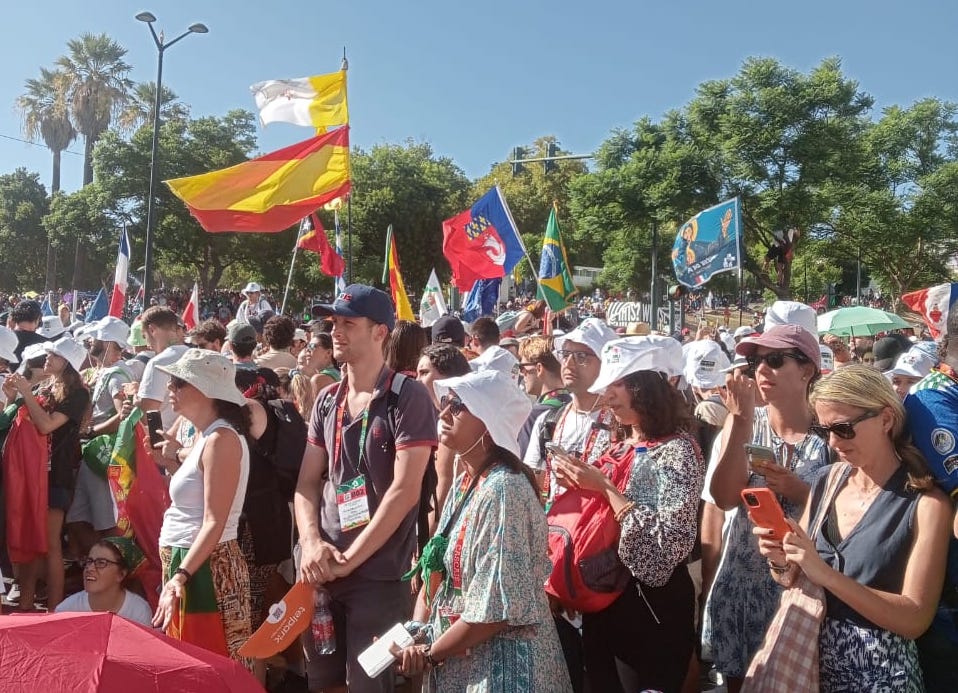 Tres palabras del Papa a los jóvenes